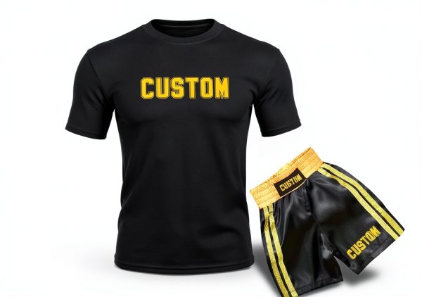 Custom Boxing Shorts and Top by marily125 Unisex Fitness-7