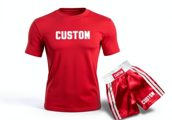 Custom Boxing Shorts and Top by marily125 Unisex Fitness-8