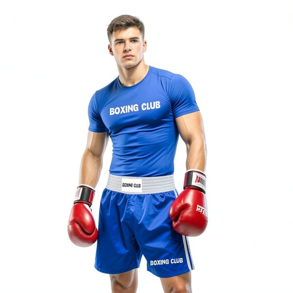 Custom Boxing Shorts and Top by marily125 Unisex Fitness-4