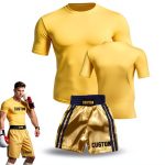 Custom Boxing Shorts and Top by marily125 Unisex Fitness-0