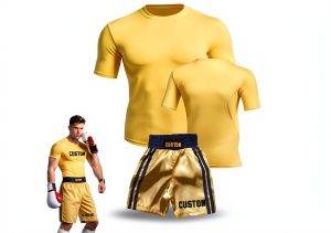 Custom Boxing Shorts and Top by marily125 Unisex Fitness-0