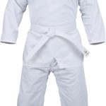 Taekwondo Uniform JAG TKA White Black Trim Unisex-0