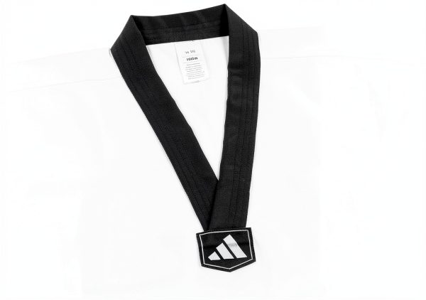 Taekwondo Uniform MartialGear Black V-Neck-4