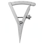 DEARMAMY Eye Positioning Ruler Stainless Steel Precise Eyelid Measure-0
