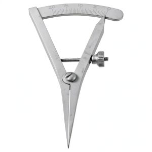 DEARMAMY Eye Positioning Ruler Stainless Steel Precise Eyelid Measure-0