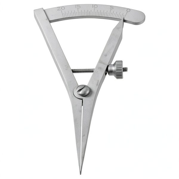 DEARMAMY Eye Positioning Ruler Stainless Steel Precise Eyelid Measure-0