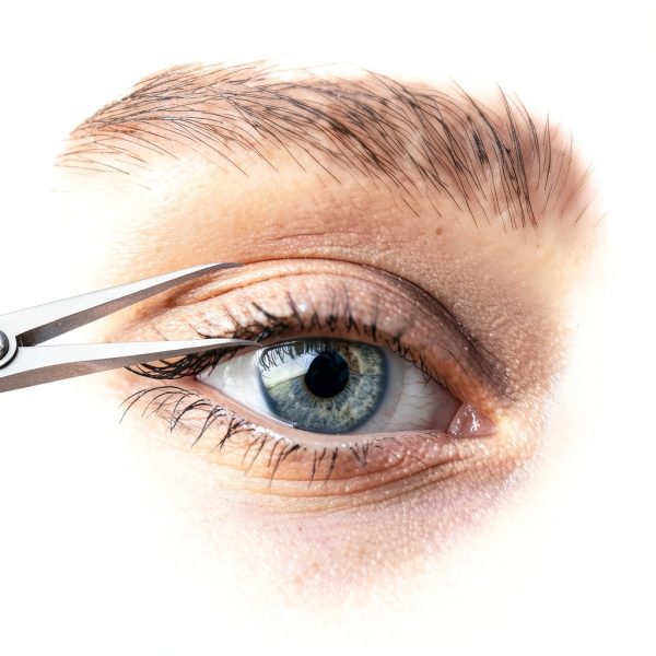 DEARMAMY Eye Positioning Ruler Stainless Steel Precise Eyelid Measure-4