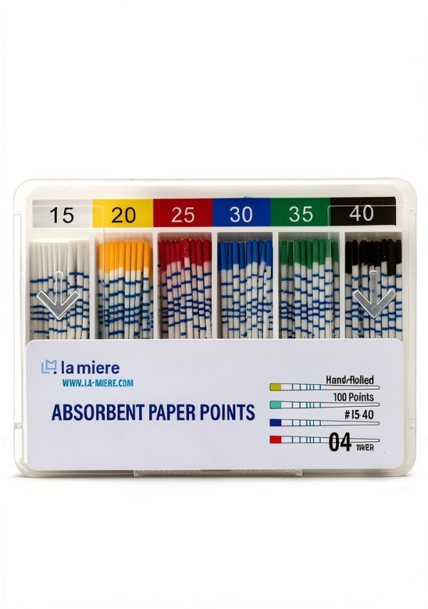 LA MIERE Absorbent Endodontic Paper Points Kit Multiple Sizes #15-40-0