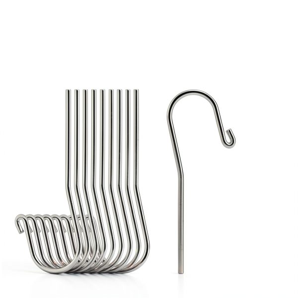 10Pcs Dental Lip Hooks for Apex Locator, Stainless Steel Tester Endo Instrument Tools Used for Dental Clinic, Lab Equipment - Acid and Rust Resistance|2 mm-1