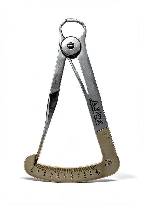 Dental Wax Caliper ARTMAN INSTRUMENTS 0‑10mm Spring Action Dual Scale-0