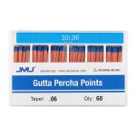JMU Dental Gutta Percha Points .06 Taper Spill Proof Box 60pcs-0
