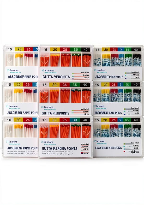 Dental Gutta Percha Points LA MIERE .04 Taper with mm Mark 60pcs-3