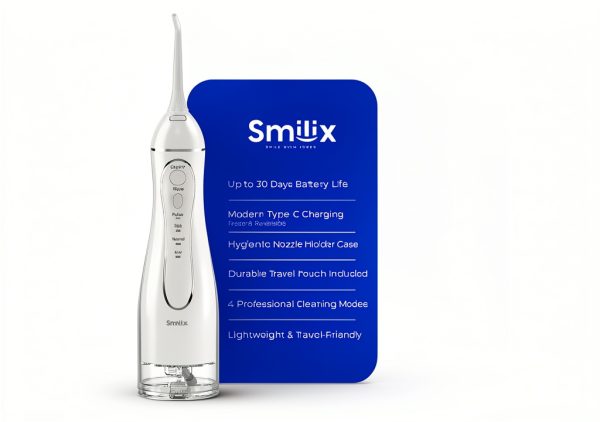 Water Flosser Smilix SX-01 300ML Cordless Irrigator USB C 5 Tips-7