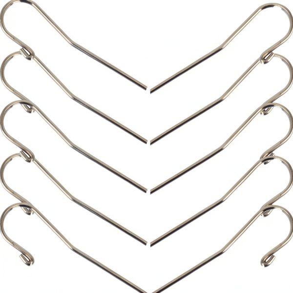 10Pcs Dental Lip Hooks for Apex Locator, Stainless Steel Tester Endo Instrument Tools Used for Dental Clinic, Lab Equipment - Acid and Rust Resistance|2 mm-0