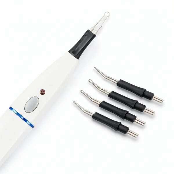 Annhua Gutta Percha Cutter with 4 Tips - Cordless Pen for Endodontics-0