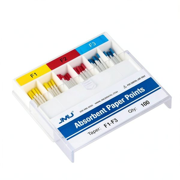 JMU Absorbent Paper Points #F1-F3 Assorted 100pcs Dental Endodontic-1