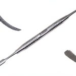 Miller Bone File #21 and #45 Double‑Ended Stainless Steel Dental Tool-0